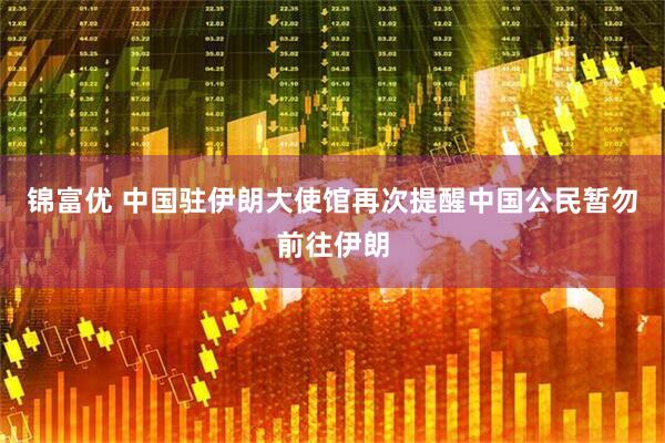 锦富优 中国驻伊朗大使馆再次提醒中国公民暂勿前往伊朗
